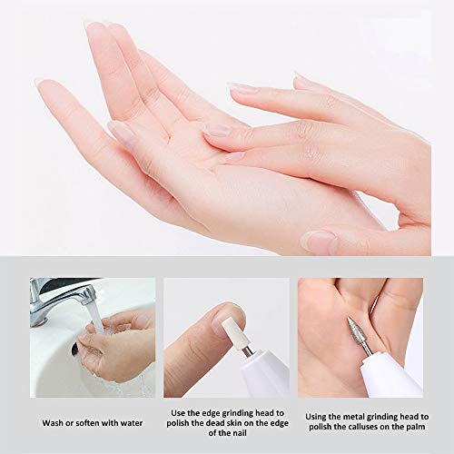 Acrylic Nail Filing Kit Home Use Fine Grit Easy Technique 10 Piece Set - Image 7