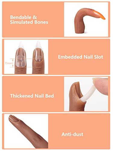 Swollen Finger Relief Acrylic Nail Kit with Comprehensive Causes and Solutions Guide - Image 4