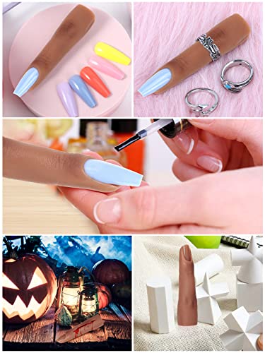 Swollen Finger Relief Acrylic Nail Kit with Comprehensive Causes and Solutions Guide - Image 6
