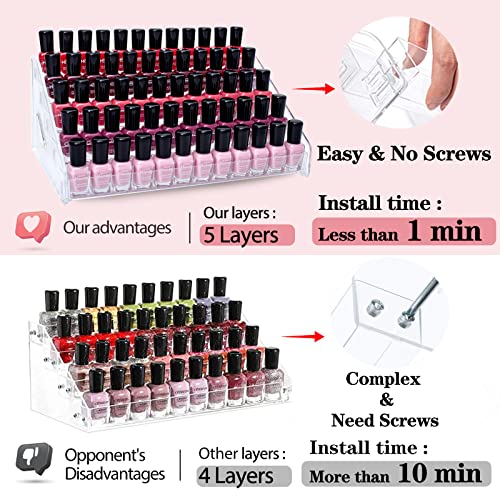 Acrylic Nail Polish Display Rack - Image 3