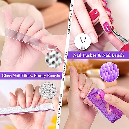 **Acrylic Nail Polish Remover Clips, 10 Count, for Effortless Gel and Acrylic Soak Off** - Image 6