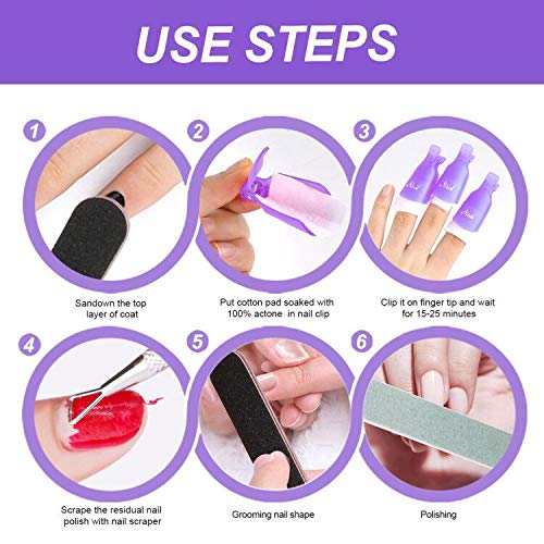 Professional Acrylic Nail Removal Kit for Safe Natural Nail Care 100ml - Image 6