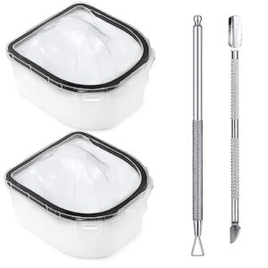 Professional Acrylic Nail Removal Kit with Acetone for Gentle Home Use
