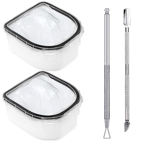 Professional Acrylic Nail Removal Kit with Acetone for Gentle Home Use
