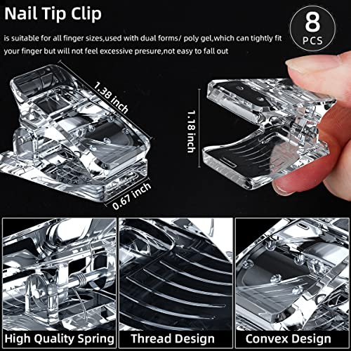 Acrylic Nail Repair Kit for Salon-Quality Results at Home with Application Tools - Image 3