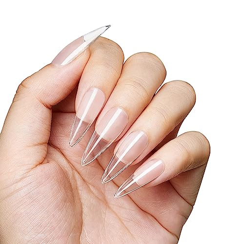 Acrylic Nail Repair Kit for Torn Off Nails 5-Piece Set with Instructions