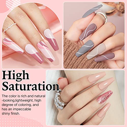 20 Color Acrylic Dip Nail Kit with User-Friendly Tools for Easy Application - Image 4