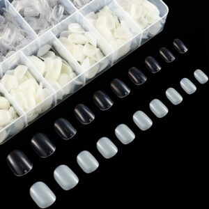 Acrylic Nails for Small Beds - Durable and Lightweight Nail Set for Easy Use