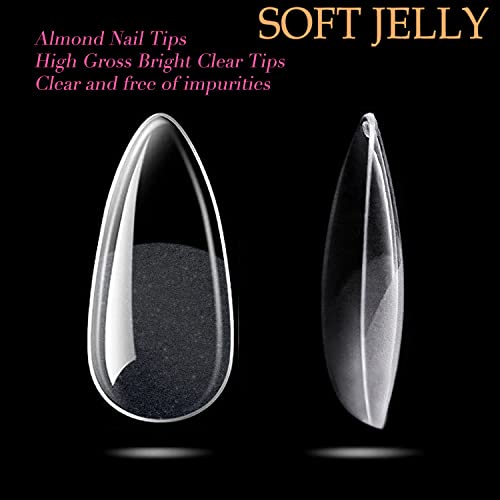 Almond Shape Acrylic Nails for Stylish and Elegant Nail Designs - Image 7