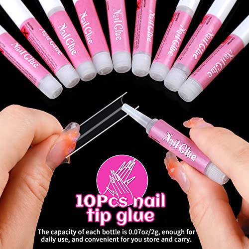 Acrylic Nails Kit Complete Set for Beautiful Nails with 24 Nail Tips and Tools - Image 4