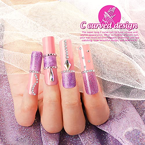 Acrylic Nails Kit Complete Set for Beautiful Nails with 24 Nail Tips and Tools - Image 6