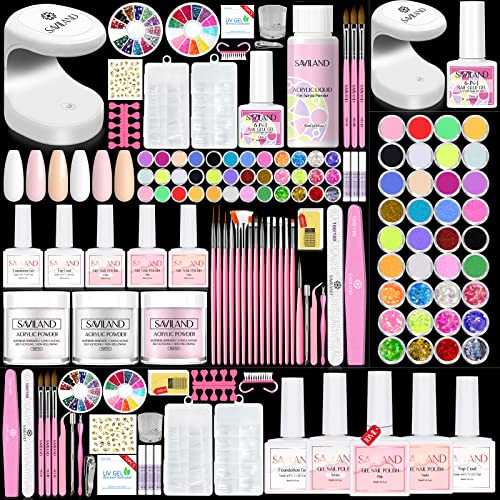 Acrylic Nails Kit Full Set with Everything You Need for Beautiful Nails