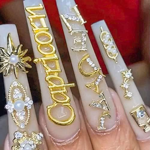 Acrylic Nails Set for Birthday Celebrations - 24 Pieces, Various Colors and Designs - Image 7