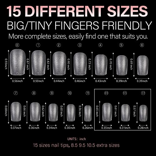 Acrylic Nails Set for Easy Application and Quick Removal, Lasts Up to One Week - Image 6