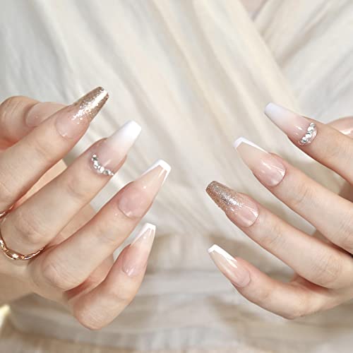 Acrylic Nails Set for Salon-Quality Manicure - 30 Pieces, Easy Application - Image 4