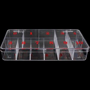 Acrylic Nails Set with Storage Box for Easy Organization and Travel