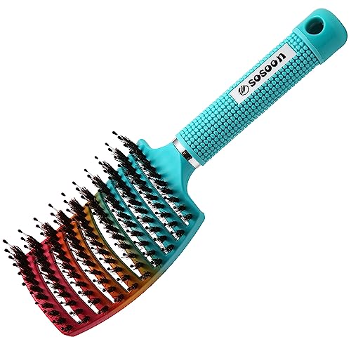 Adapted Brush for Easy Hair Styling