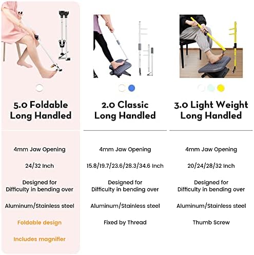 Adaptive nail clippers for easy toenail trimming. - Image 7