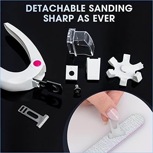 Ergonomic Grip Adjustable Nail Clippers for Precision Cutting, Stainless Steel, Medium Size - Image 6