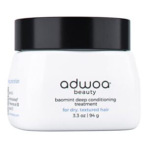 Adwoa Leave In Conditioner 8 oz - Nourishing Moisturizing Hair Treatment for All Hair Types