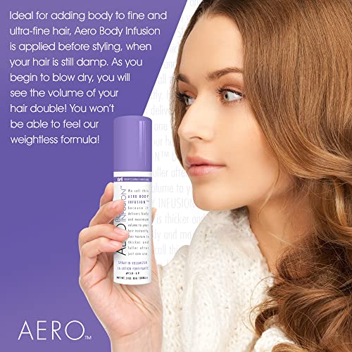 Aerogel Strong Hold Hair Spray Lightweight Formula 8 oz Capacity - Image 4