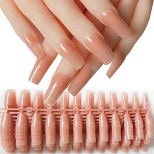Professional Acrylic Nail Kit for Home Use, 100 Piece Set with Easy Application & Stylish Designs