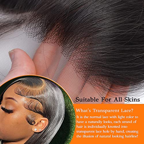 16 Inch Natural Brown Human Hair Lace Front Wig for Comfortable All-Day Wear - Image 3
