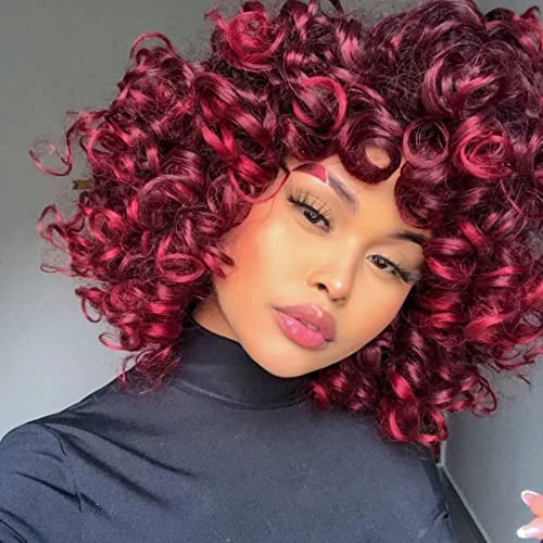 100% Natural Soft African Human Hair Wig Full-Size Easy Styling