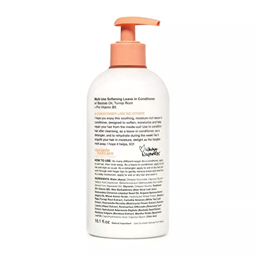 African Pride Natural Leave-In Conditioner for Soft, Manageable Hair 8 oz - Image 2