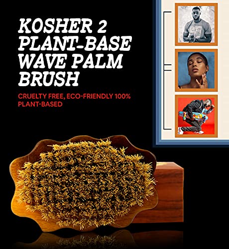 Sustainable Agave Bristle Hair Brush for Natural Eco-Friendly Haircare - Image 4