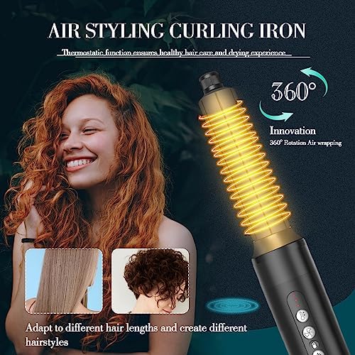 Pro Air Wrap Blow Dryer for Fast Drying and Easy Styling, Lightweight Design - Image 4