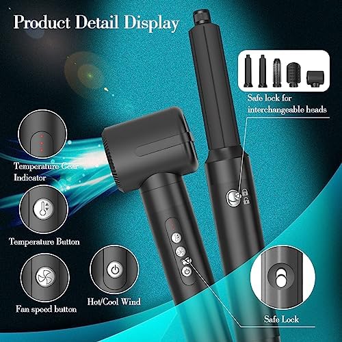 Pro Air Wrap Blow Dryer for Fast Drying and Easy Styling, Lightweight Design - Image 5