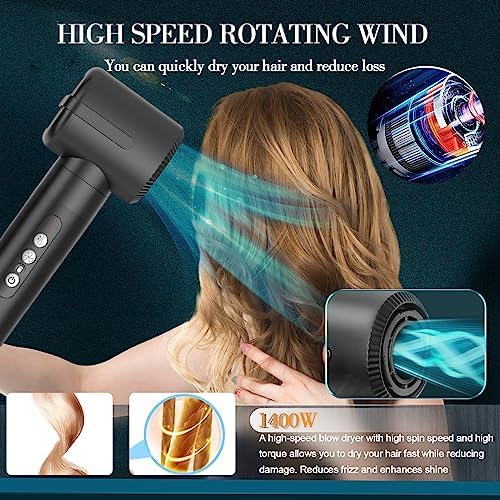 Pro Air Wrap Blow Dryer for Fast Drying and Easy Styling, Lightweight Design - Image 2