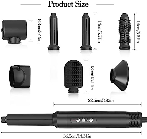 Pro Air Wrap Blow Dryer for Fast Drying and Easy Styling, Lightweight Design - Image 7