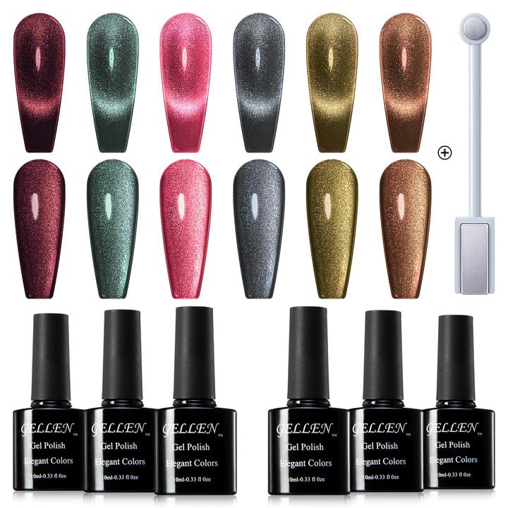 Akatsuki Anime Inspired Nail Polish Set 5 Unique Colors Collection
