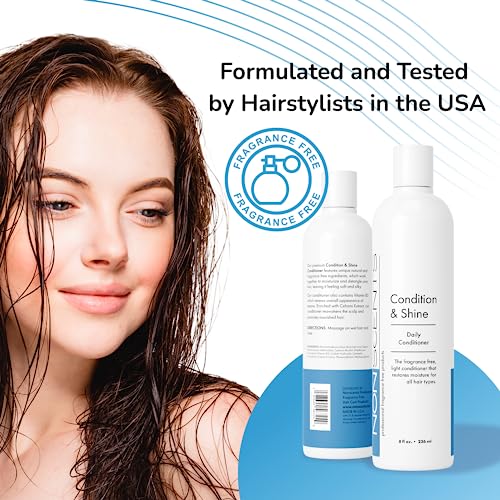Alba Fragrance-Free Leave-In Conditioner 8 oz for Smooth Manageable Hair - Image 5