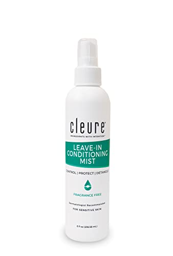 Moisturizing Alcohol-Free Leave-In Conditioner Spray for All Hair Types, 8 oz Capacity