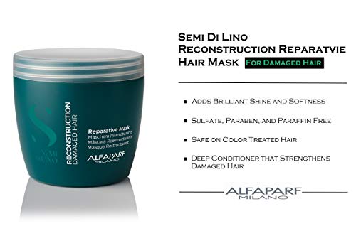 Alfaparf Hydrating Hair Mask for Dry Hair 200ml Deep Moisture Treatment - Image 3