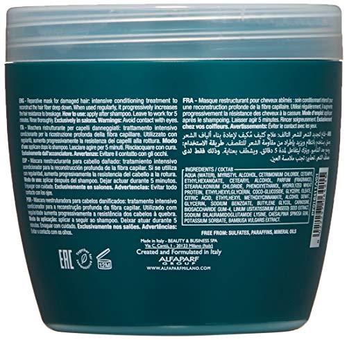 Alfaparf Hydrating Hair Mask for Dry Hair 200ml Deep Moisture Treatment - Image 2