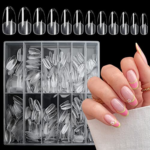?Almond Gel Nails: Shorter Version?