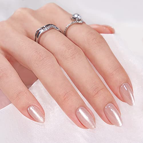 Almond Stick-On Nails Kit 24 Count for Quick Easy Nail Enhancement - Image 2