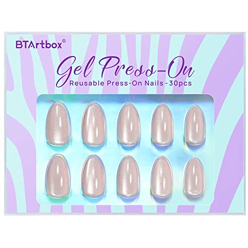 Almond Stick-On Nails Kit 24 Count for Quick Easy Nail Enhancement - Image 4