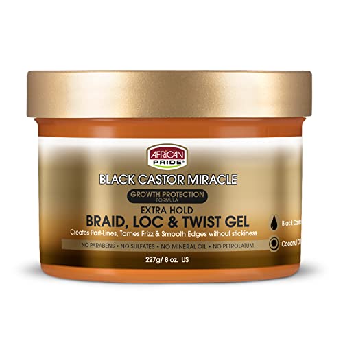 Creme of Nature 8 oz Aloe & Black Castor Oil Leave-In Conditioner