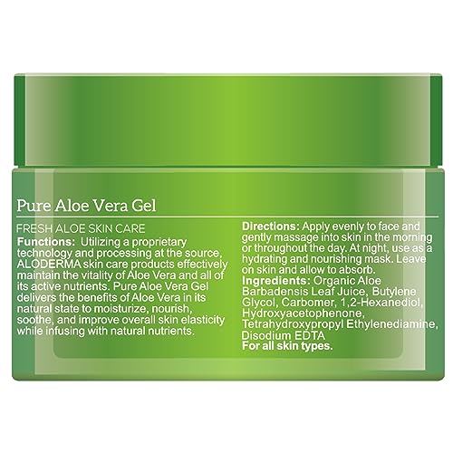 Natural Aloe Vera Hair Gel 8 oz for Healthy Hair and Enhanced Shine Styling - Image 9