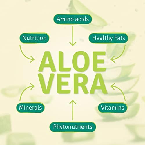 100% Aloe Vera Juice Leave-In Conditioner 8 oz for Moisturizing and Detangling Hair - Image 6