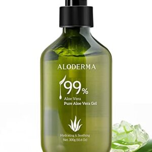 Aloe Vera and Honey Hair Mask for Deep Conditioning and Nourishing 8 oz