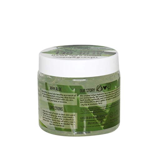 Nourishing Aloe Vera Hair and Face Pack for Skin and Hair, 200g Jar - Image 2