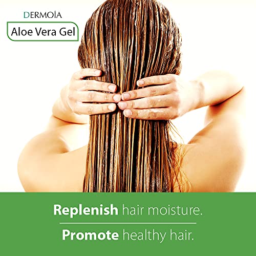 Natural Aloe Vera Hair Styling Gel 8 oz for Flexible Hold and Healthy Shine - Image 7