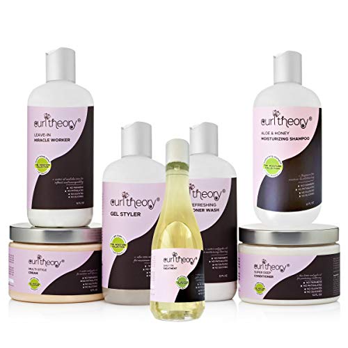 Aloe Vera Leave-In Conditioner for All Hair Types, 8 oz Hydrating Formula - Image 3