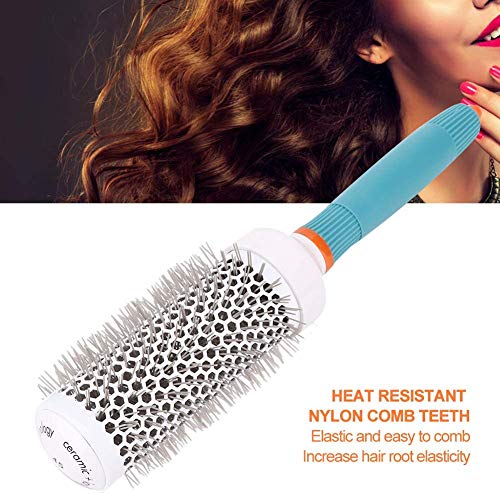 Aluminum hair brush for styling and detangling hair. - Image 2